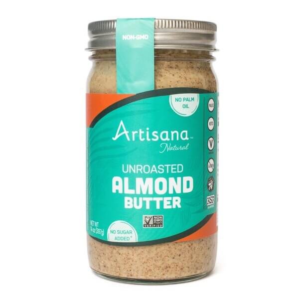 Europe unroasted almond butter